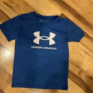 Boys Under Armour dri-fit tee